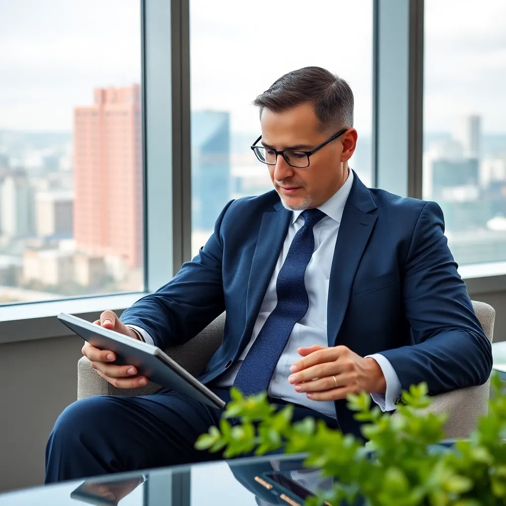 Казахстанский бизнесмен анализирует инвестиционные возможности
